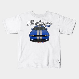 Challenger SRT8 Blue by pjesusart Kids T-Shirt